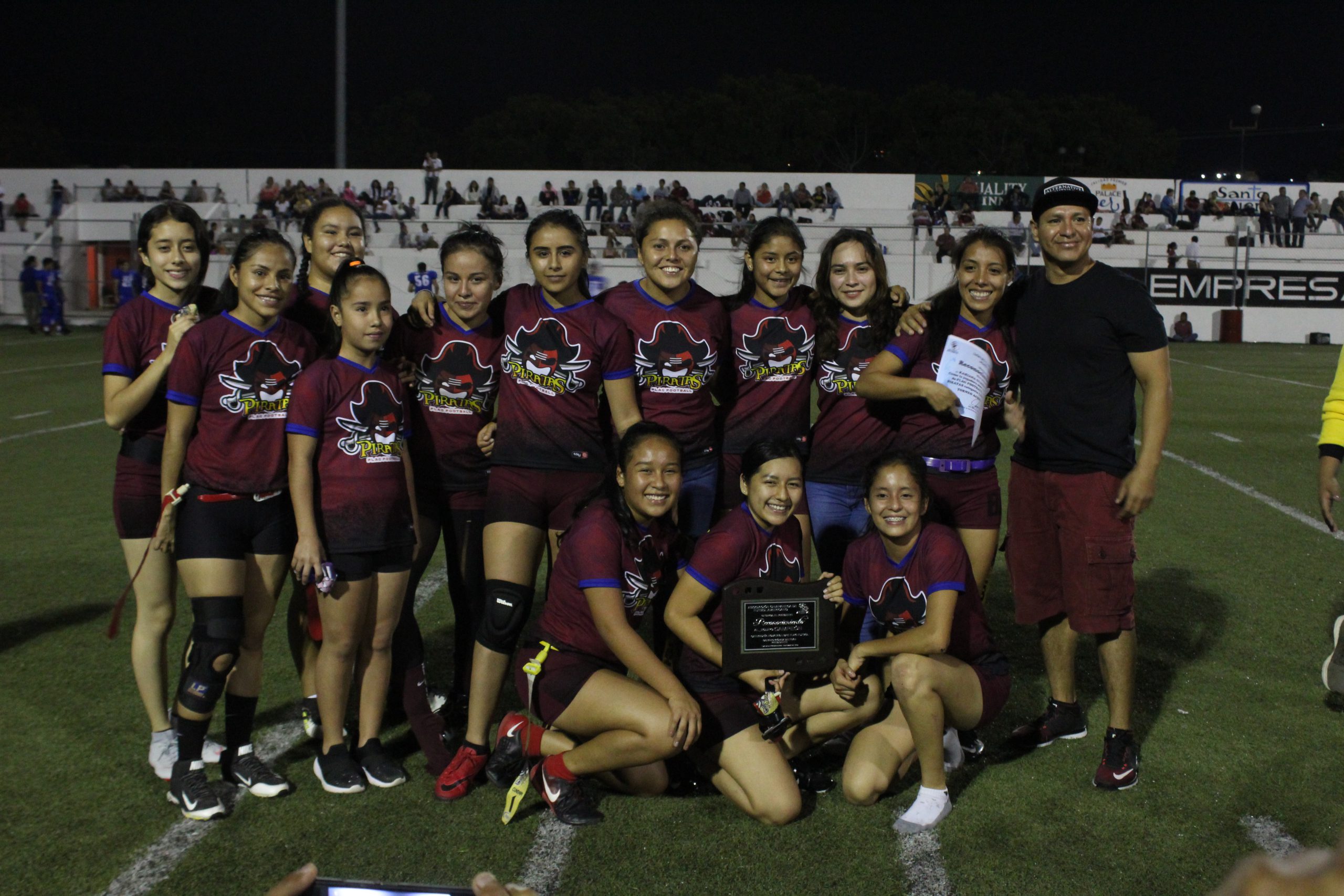 Piratas Flags (Campeonas Cat. Novatas Libre 2018).