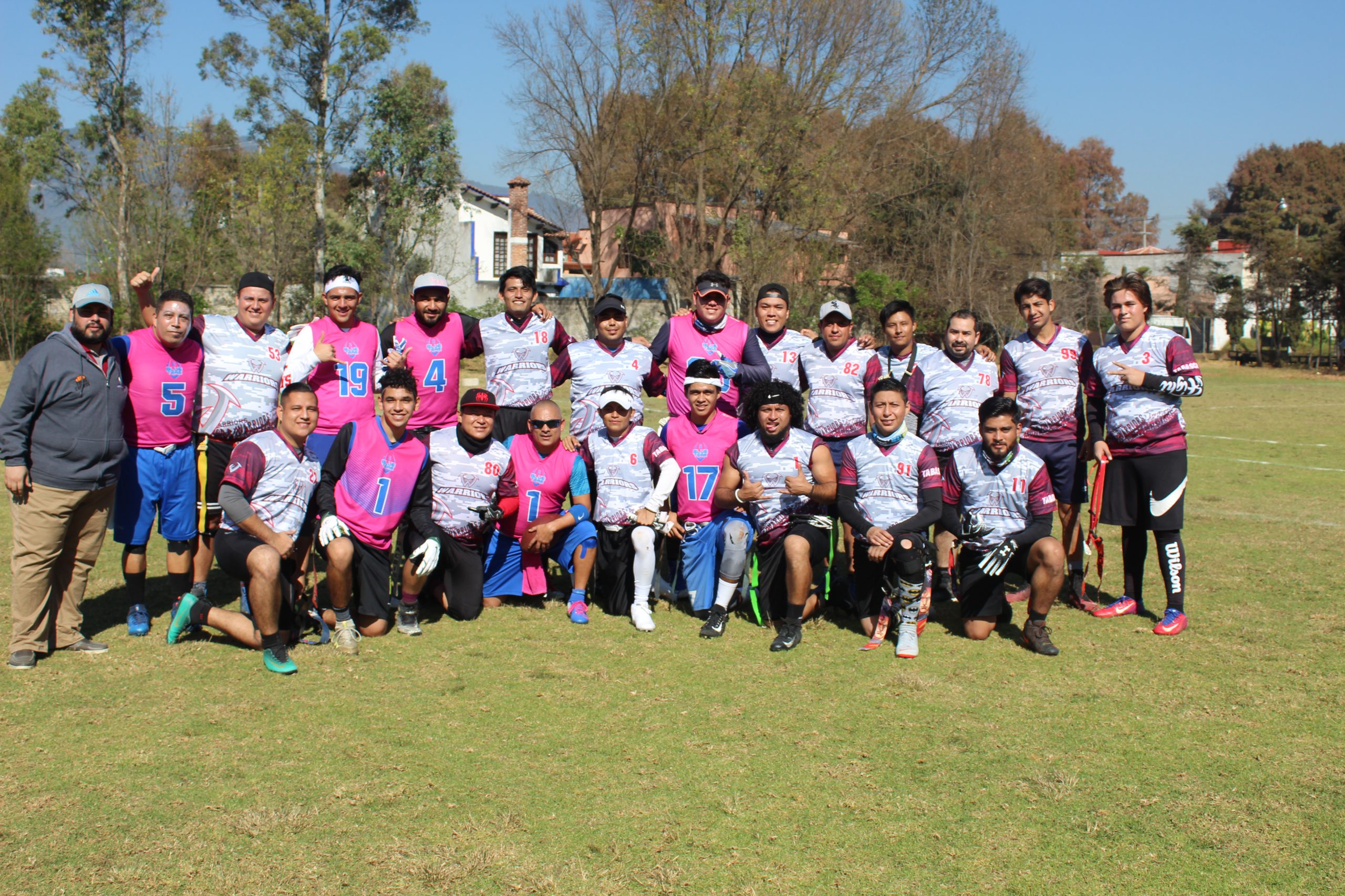 Blue Team & Back Warriors Cat. Varonil