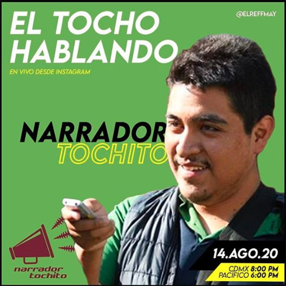 El Tocho Hablando Entrevista Marrador Tochito